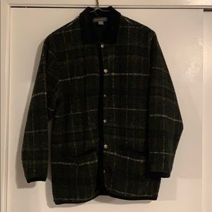 Cute vintage Banana Republic Plaid Coat